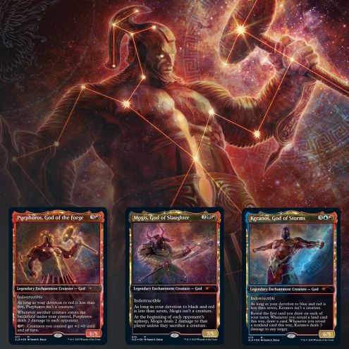 Magic: the Gathering - Secret Lair Drop Series: Theros Stargazing Vol. IV (Purphoros)