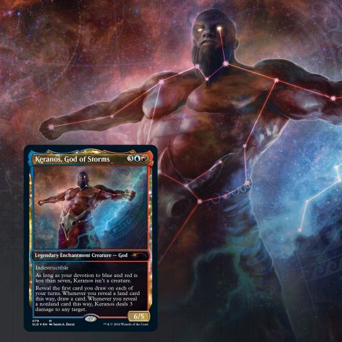 Magic: the Gathering - Secret Lair Drop Series: Theros Stargazing Vol. IV (Purphoros)