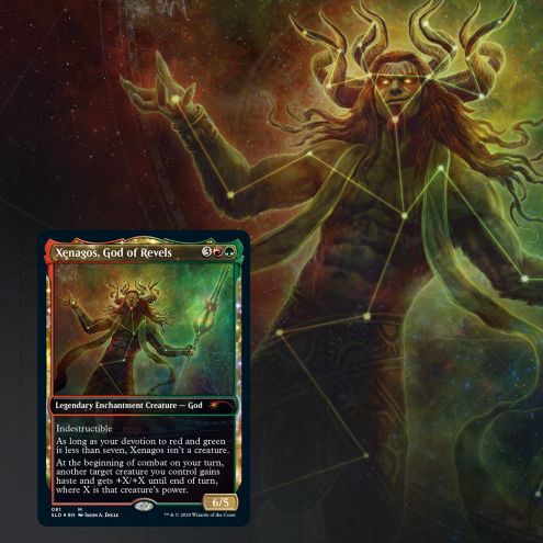 Magic: the Gathering - Secret Lair Drop Series: Theros Stargazing Vol. V (Nylea)