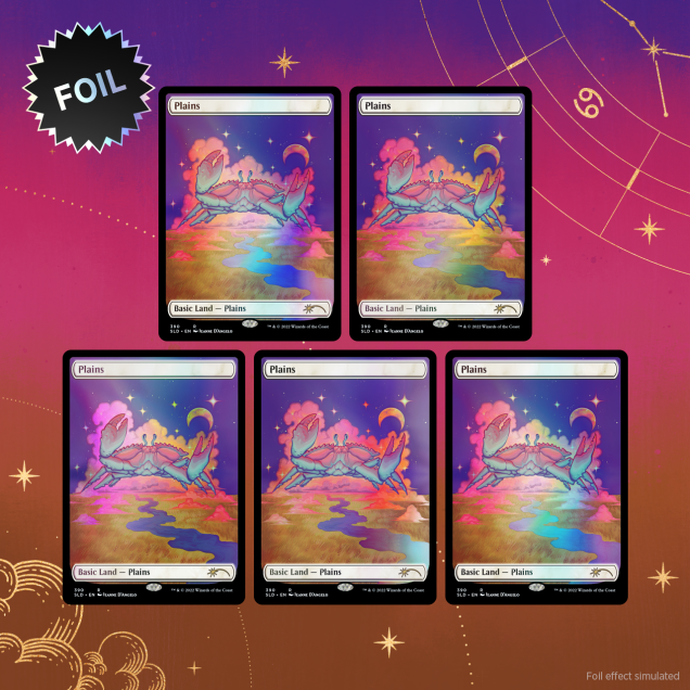 Magic: the Gathering - Secret Lair The Astrology Lands - Cancer Foil Edition