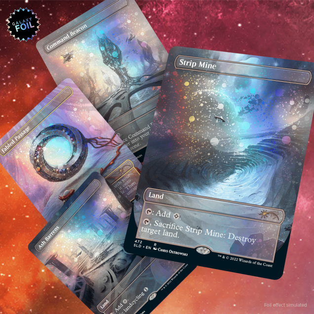 Magic: the Gathering - Secret Lair Totally Spaced Out Galaxy Foil Edition