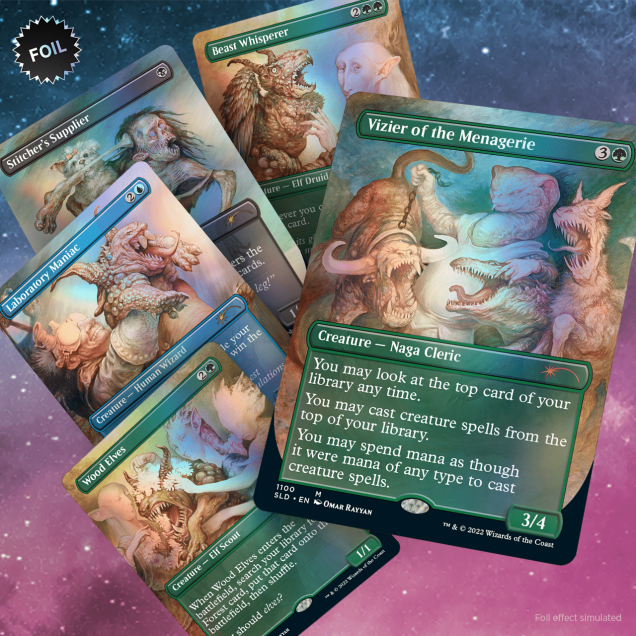 Magic: the Gathering - Secret Lair The Weirdest Pets in the Multiverse Foil Edition