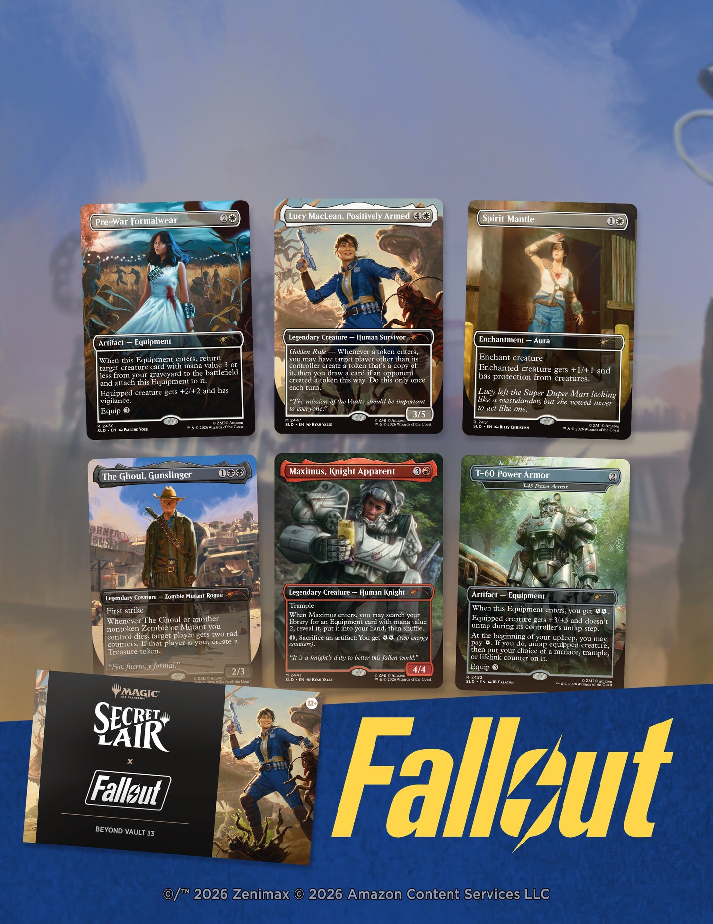 Magic: the Gathering Secret Lair x Fallout - Beyond Vault 33