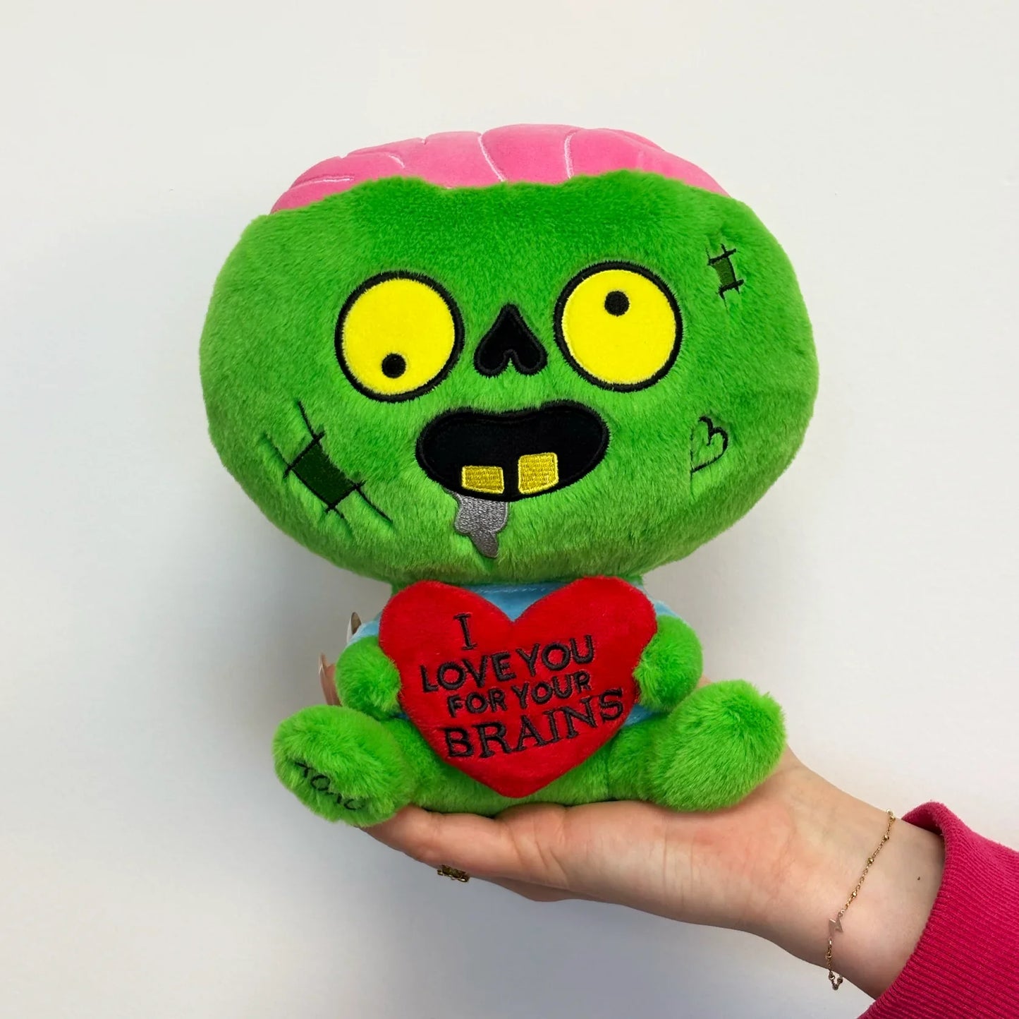 Punchkins Zombie Plush I Love You For Your Brain
