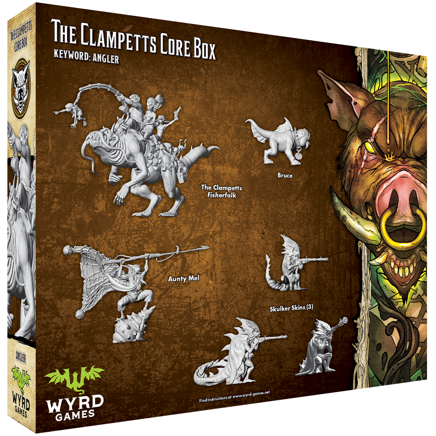 Malifaux Third Edition: Clampetts Core Box
