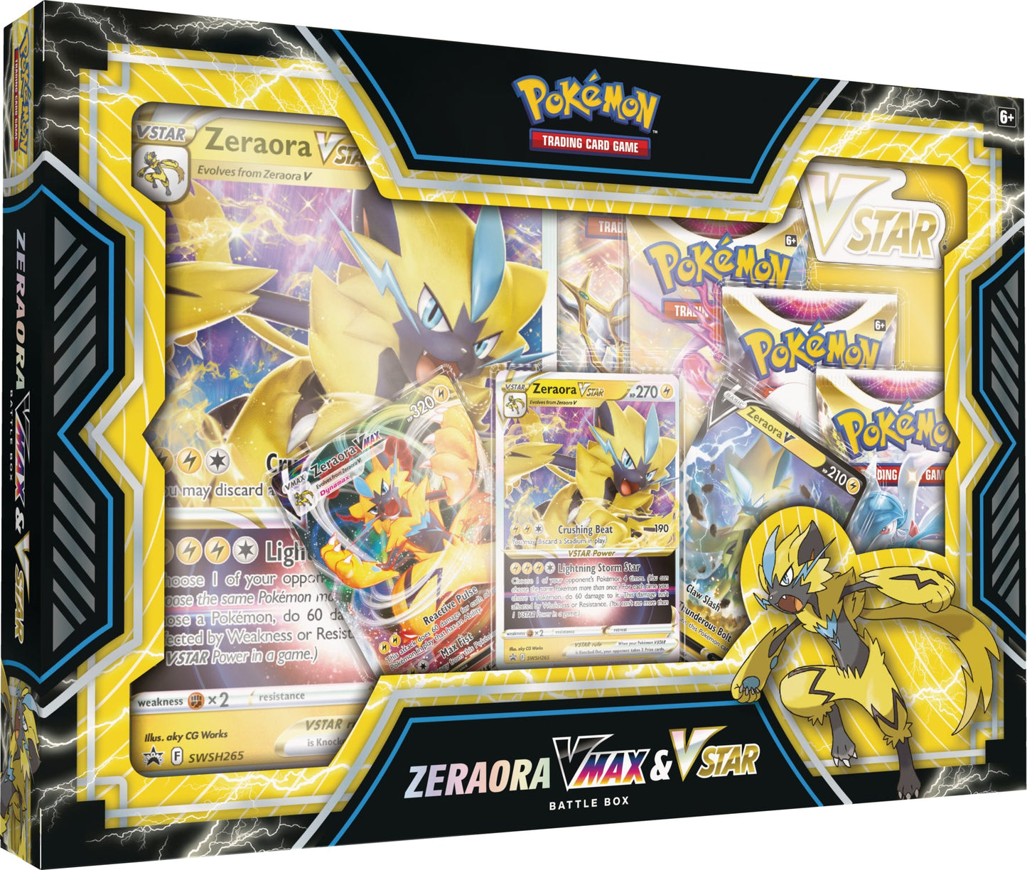 Pokemon: VMAX & VSTAR Battle Box - Zeraora