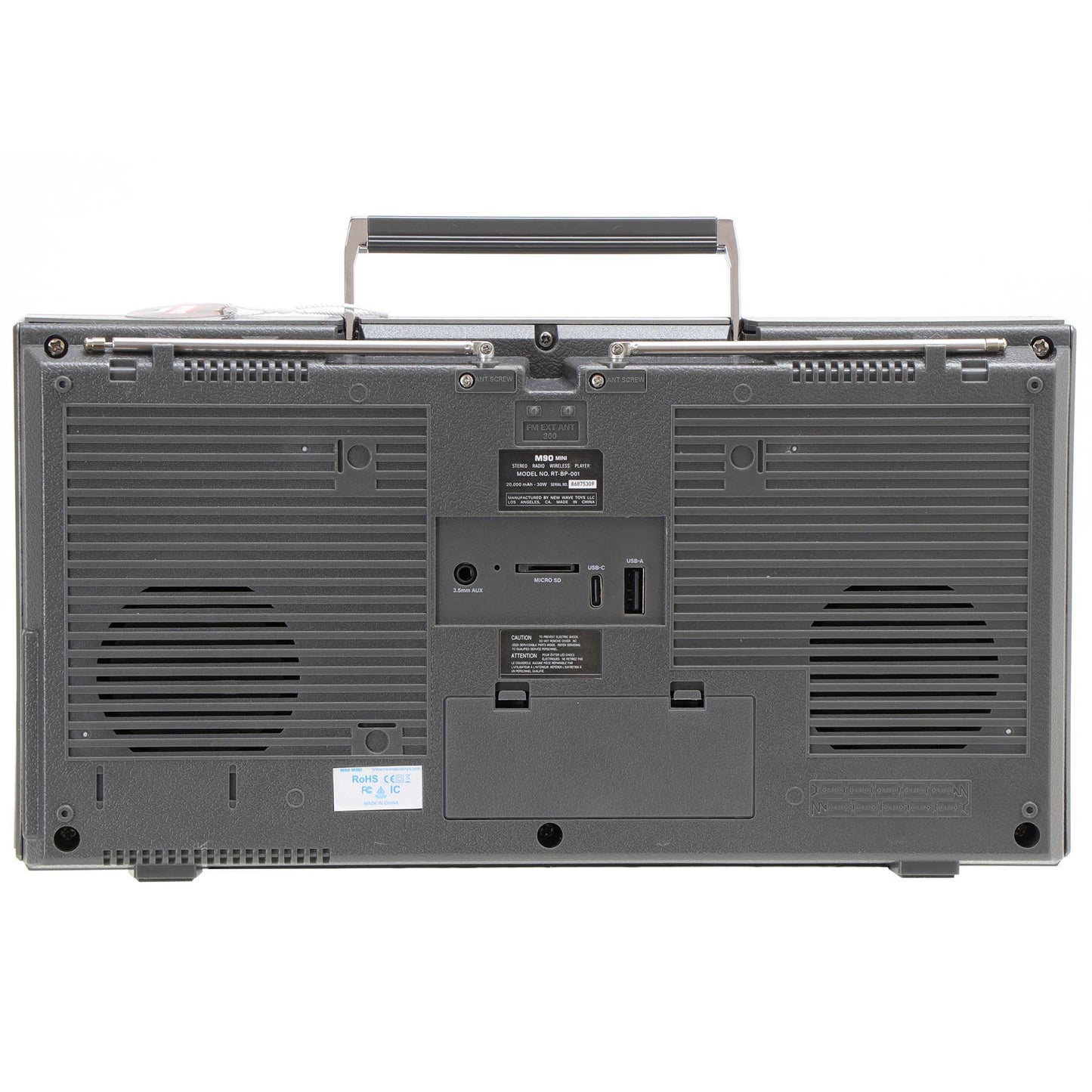 M90 MINI Bluetooth Radio Blaster by New Wave Toys