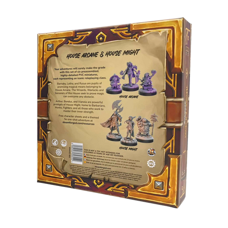 Adventures & Academia: First Class - Arcane & Might Miniatures