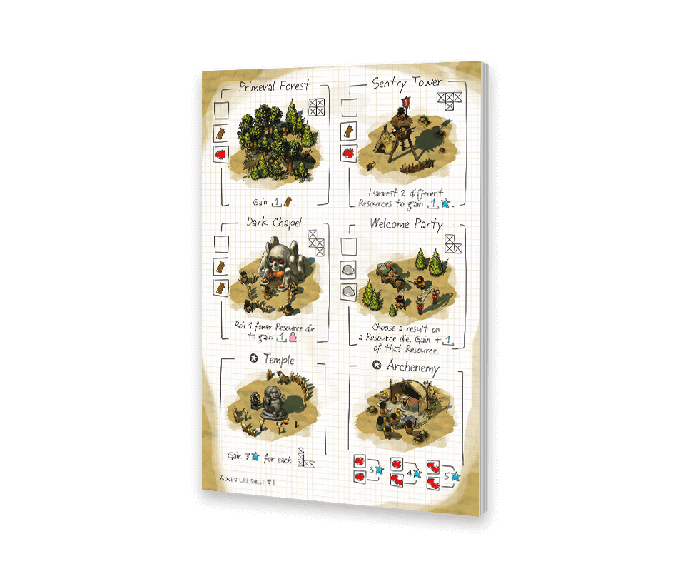 Imperial Settlers: Roll & Write