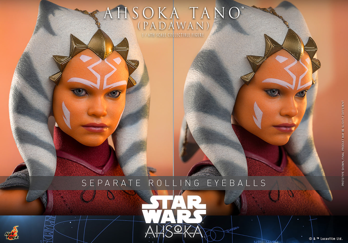 Ahsoka Tano™ (Padawan) Sixth Scale Figure by Hot Toys