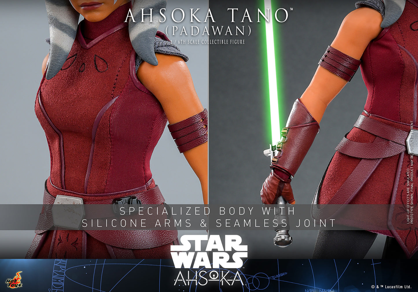 Ahsoka Tano™ (Padawan) Sixth Scale Figure by Hot Toys