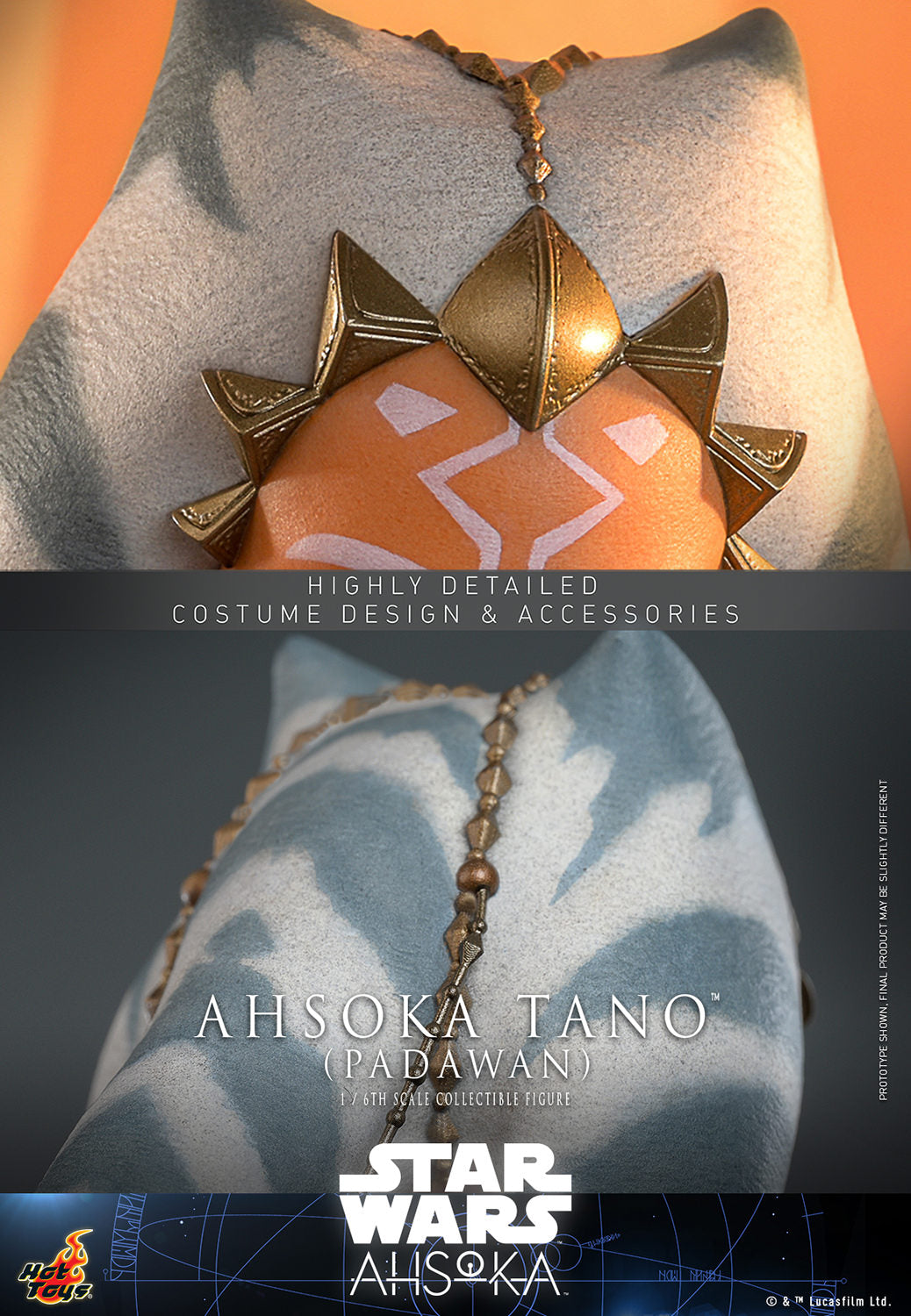 Ahsoka Tano™ (Padawan) Sixth Scale Figure by Hot Toys