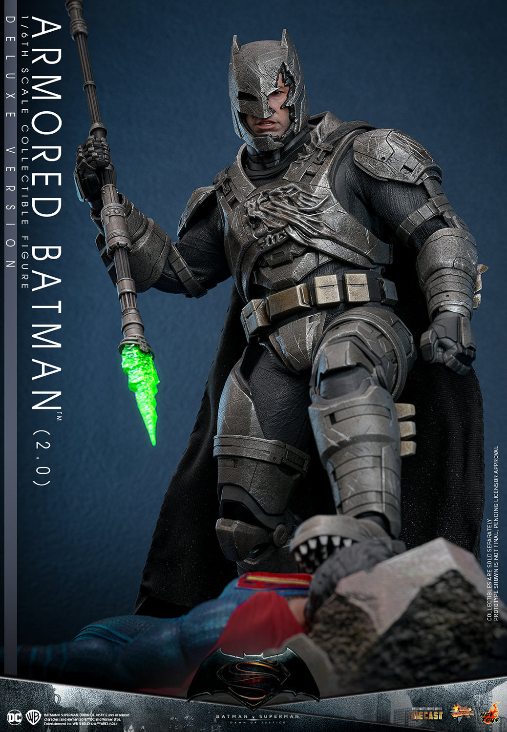 Armored Batman (2.0) (Deluxe Version) Sixth Scale Figure by Hot Toys