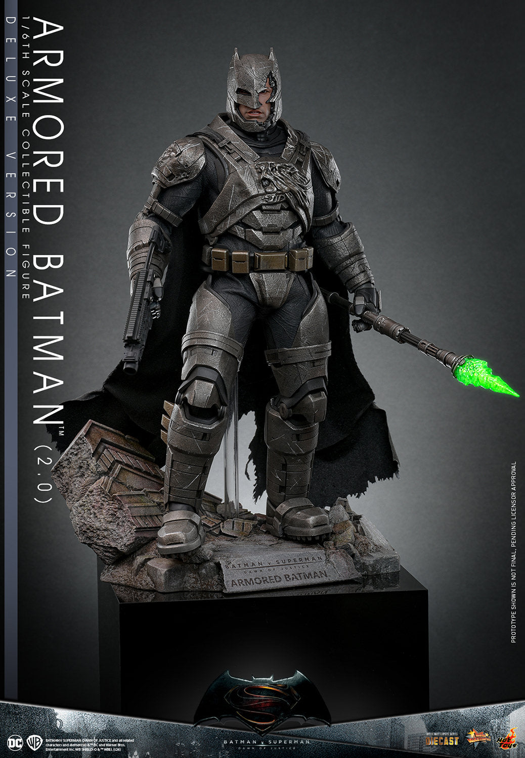 Armored Batman (2.0) (Deluxe Version) Sixth Scale Figure by Hot Toys