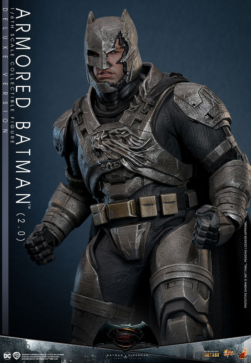Armored Batman (2.0) (Deluxe Version) Sixth Scale Figure by Hot Toys