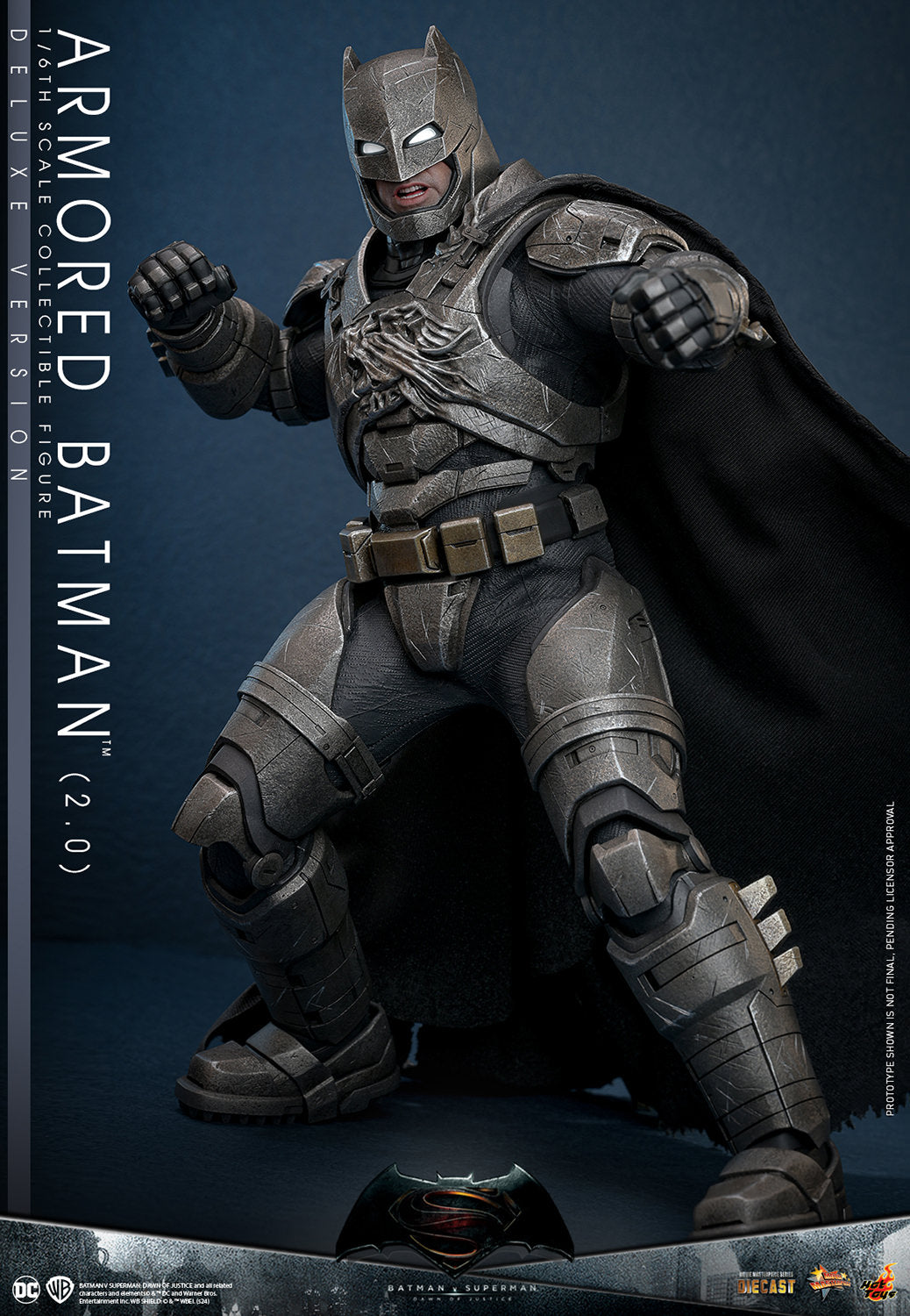 Armored Batman (2.0) (Deluxe Version) Sixth Scale Figure by Hot Toys