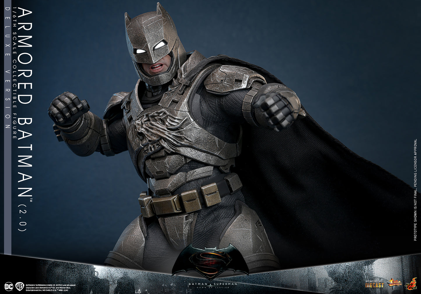 Armored Batman (2.0) (Deluxe Version) Sixth Scale Figure by Hot Toys
