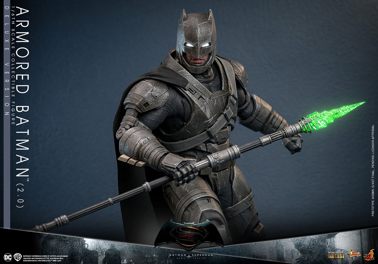 Armored Batman (2.0) (Deluxe Version) Sixth Scale Figure by Hot Toys