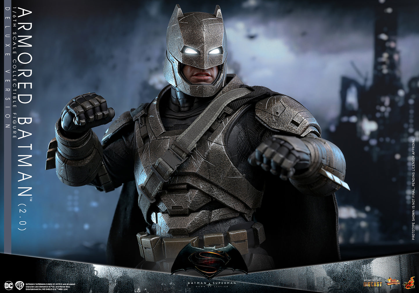 Armored Batman (2.0) (Deluxe Version) Sixth Scale Figure by Hot Toys