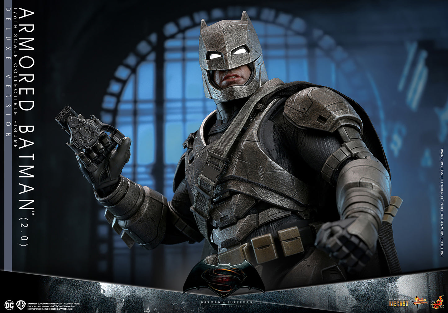 Armored Batman (2.0) (Deluxe Version) Sixth Scale Figure by Hot Toys
