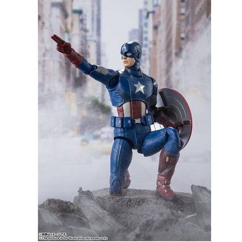 Bandai Avengers Infinity Captain America S.H.Figuarts Action Figure