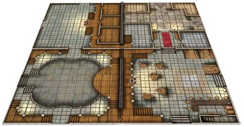 Books of Battle Mats: Towns & Taverns