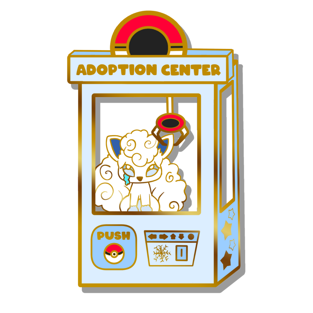 Pokemon: Alolan Vulpix Enamel Pin