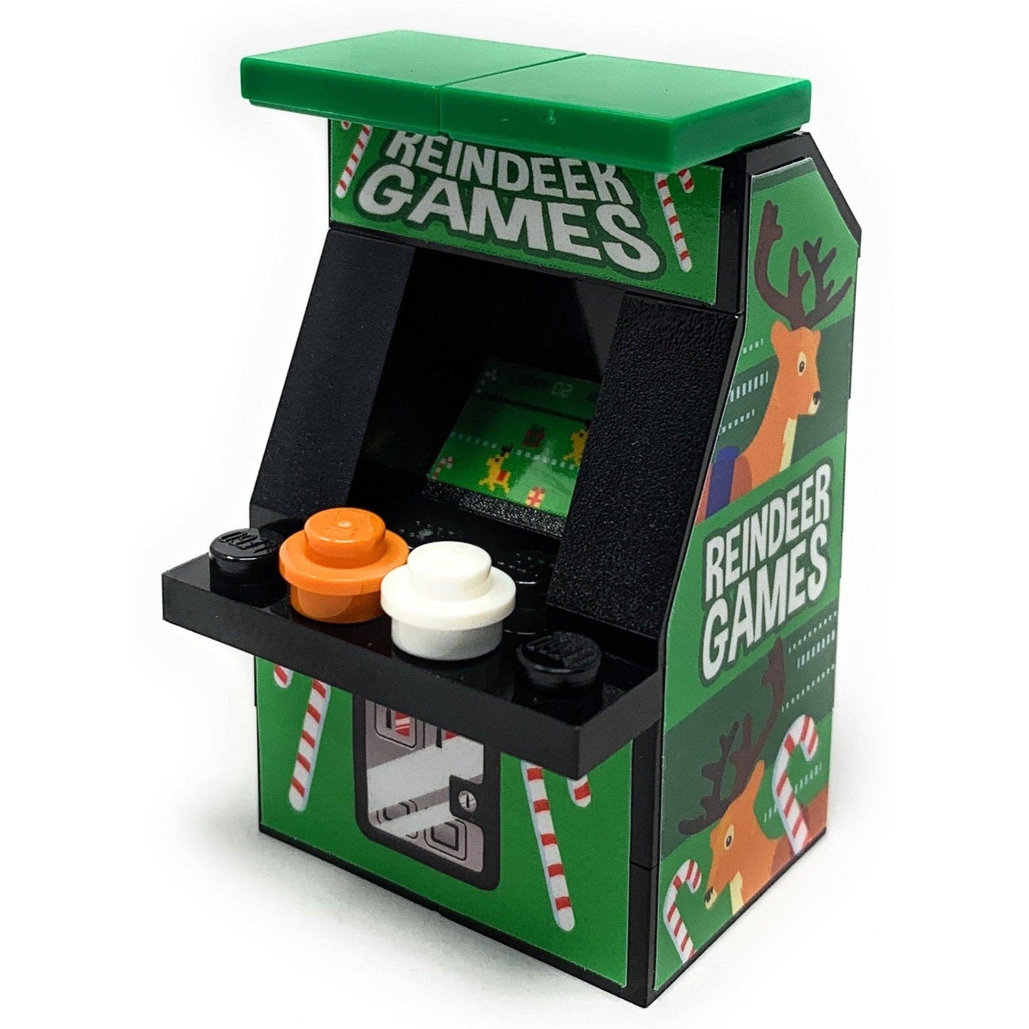 Reindeer Games - Custom Arcade Machine made with LEGO Bricks