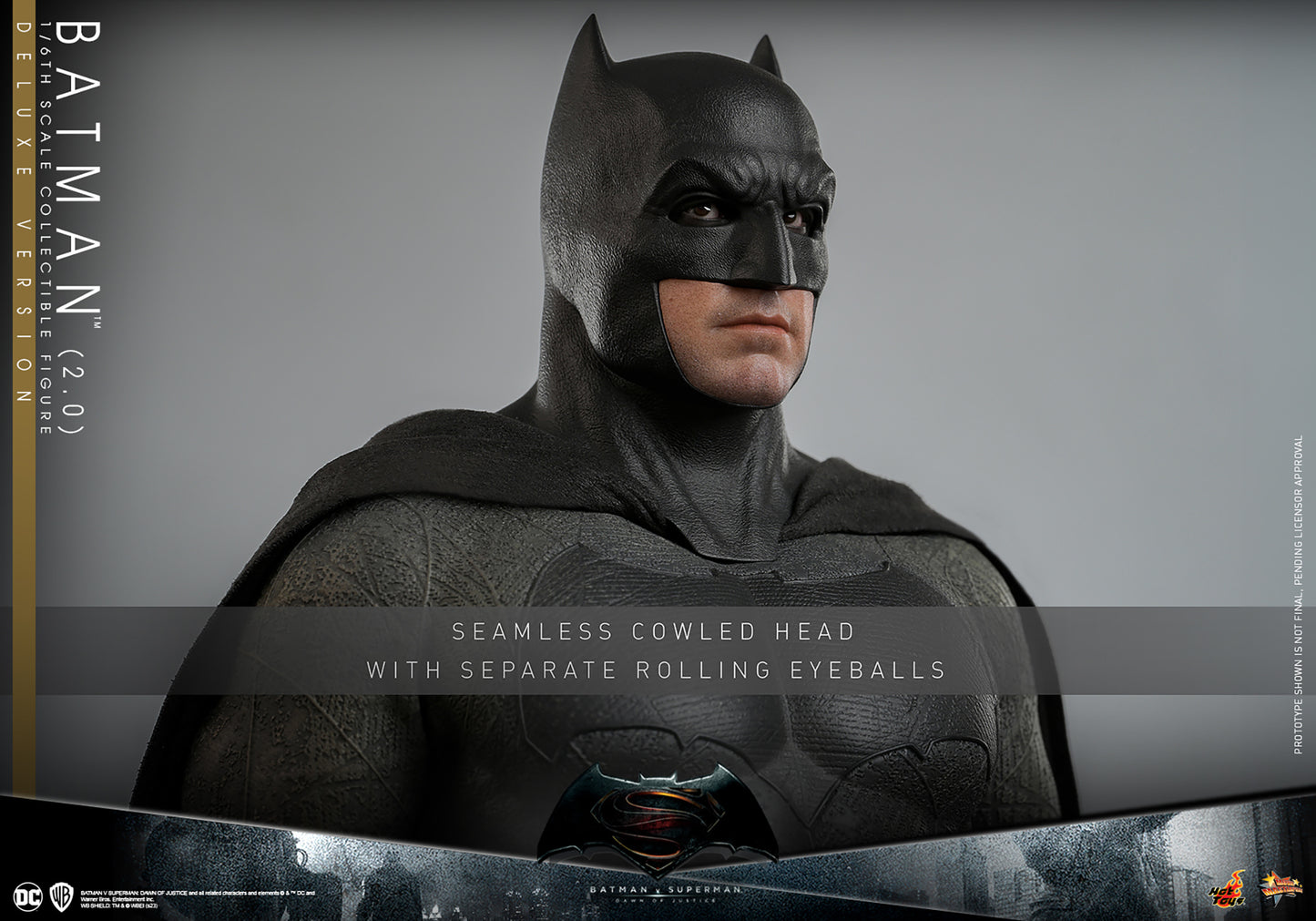 Batman (2.0) (Deluxe Version) Sixth Scale Figure by Hot Toys