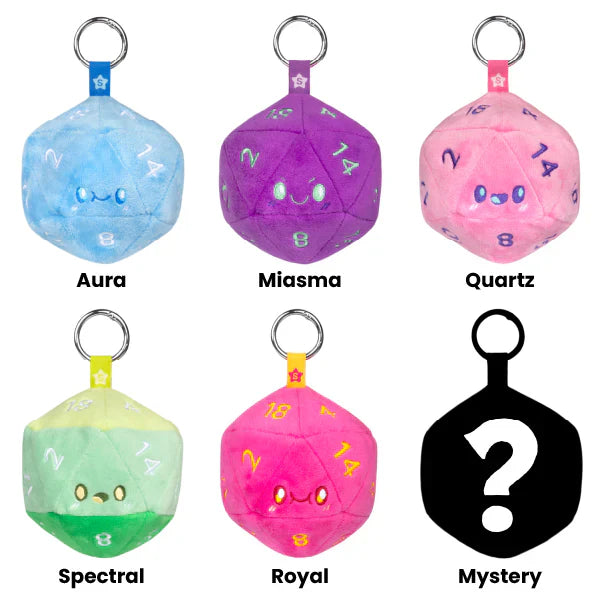 Squishable: D20 Plush Keychain Blind Box, Series 1: Let's Roll