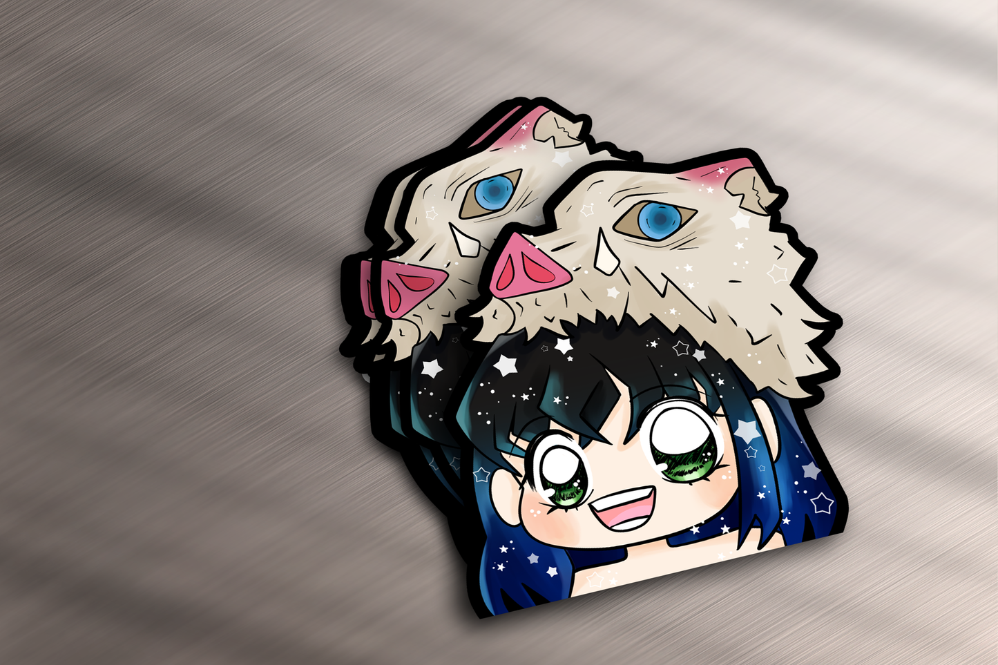 Demon Slayer: Inosuke Anime Peeker