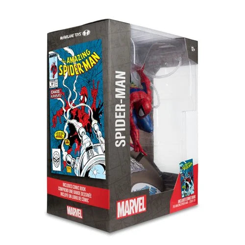 MarvelMcFarlane Toys Spider-Man The Amazing Spider-Man #301 1:6th Scale Posed Figure with Scene and Comic