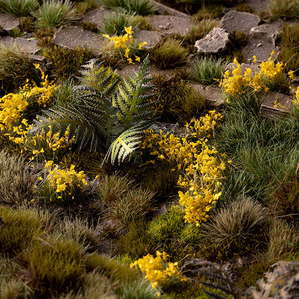 Gamers Grass Tufts: Yellow Flowers - Wild