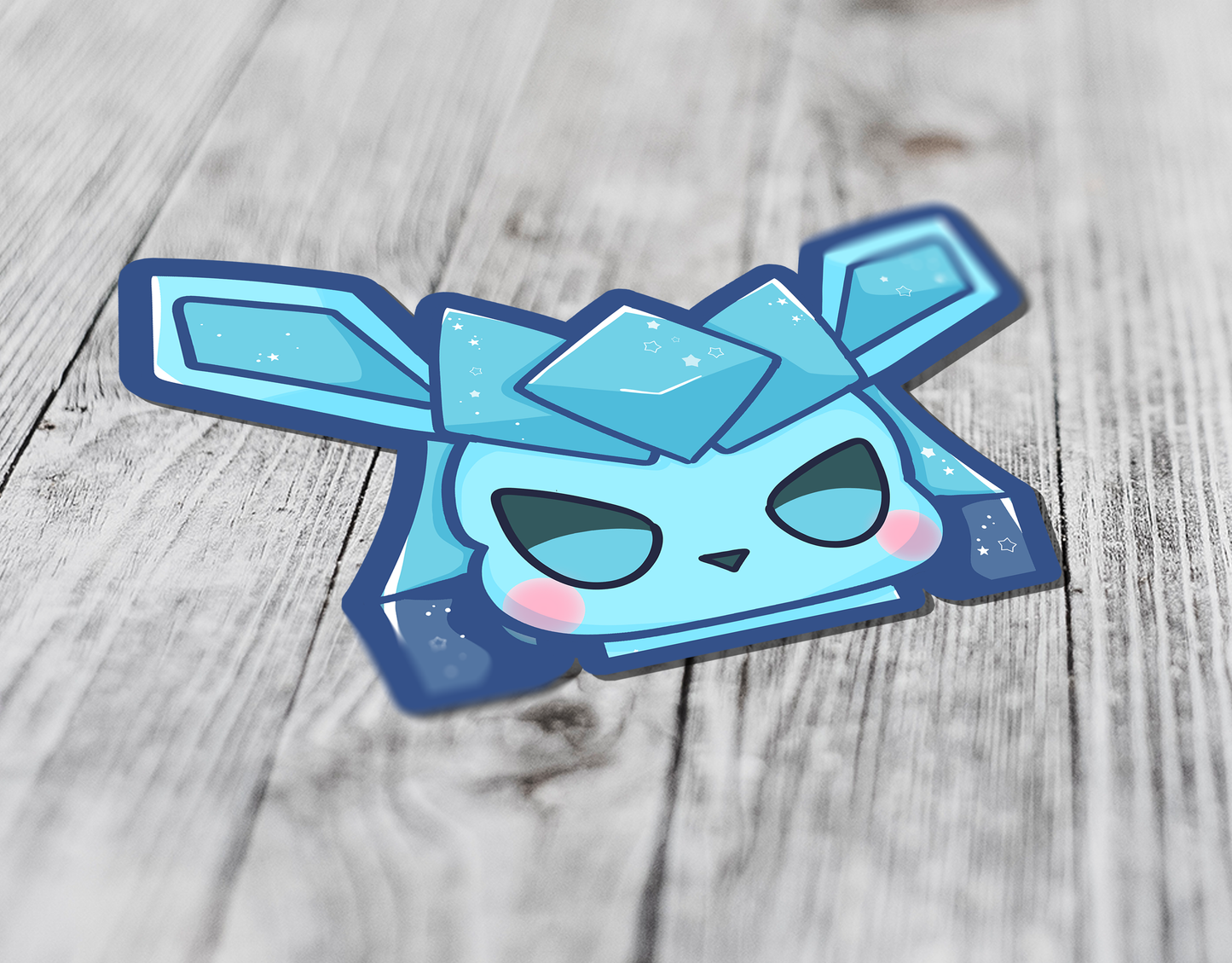 Pokemon: Glaceon Eeveelution Peeker