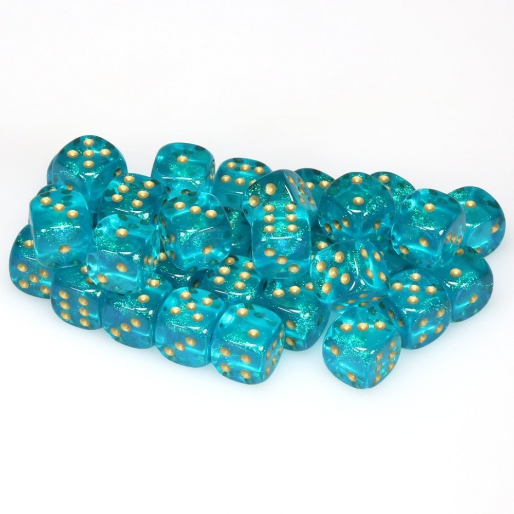 Chessex: D6 Borealis Dice Set - 12mm