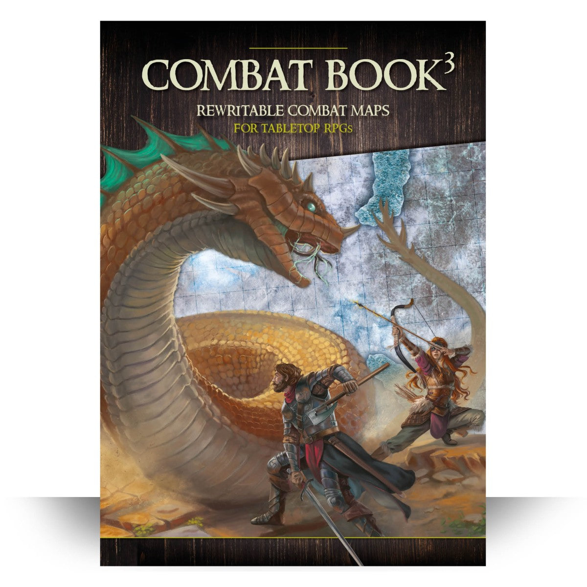 Combat Book 3: Fantasy Rewritable Combat Maps for Tabletop RPGs