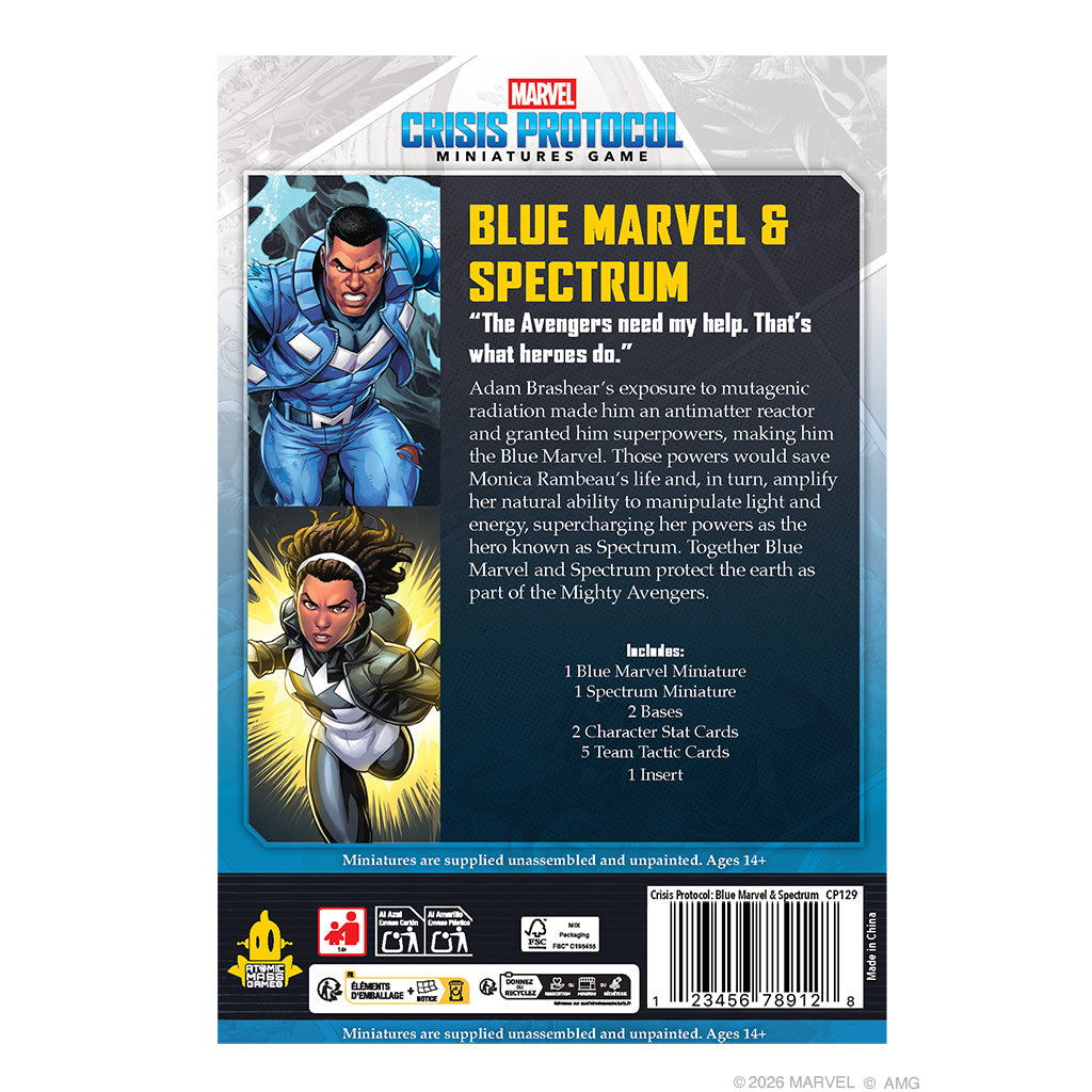 Marvel Crisis Protocol: Blue Marvel & Spectrum