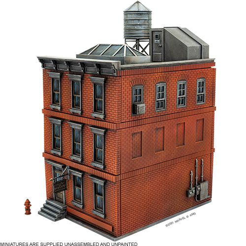 Marvel Crisis Protocol: NYC Apartment Building Terrain