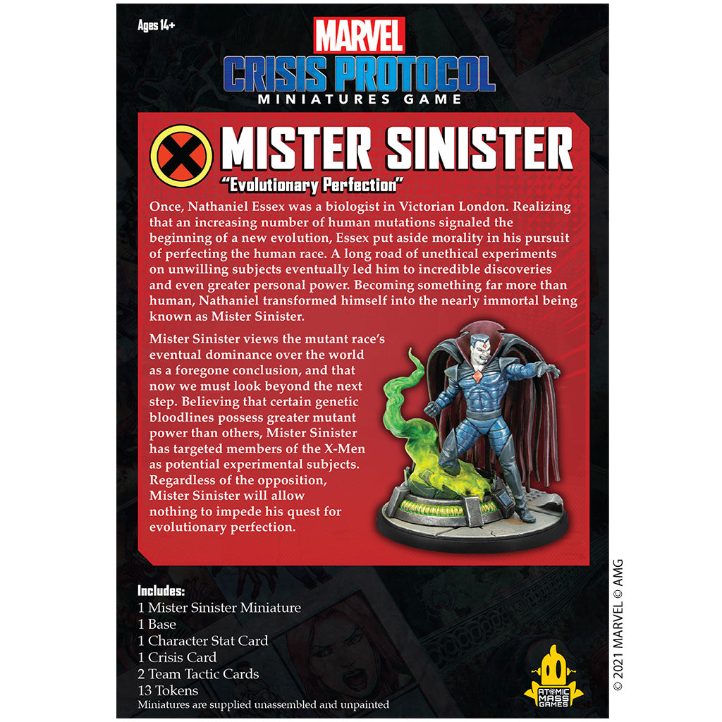Marvel Crisis Protocol: Minister Sinister