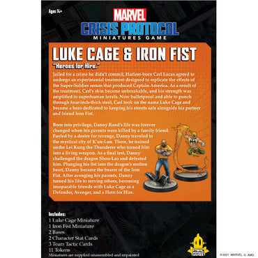 Marvel Crisis Protocol: Luke Cage and Iron Fist