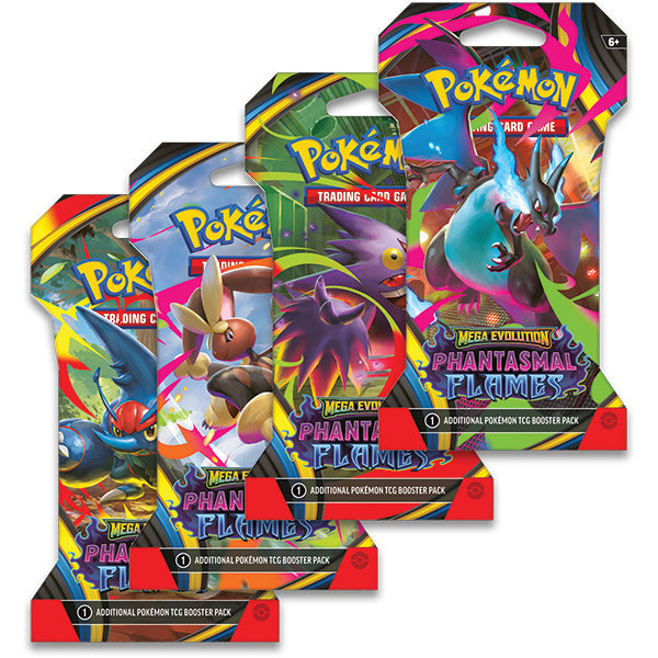 Pokemon: Mega Evolution - Phantasmal Flames Sleeved Booster Pack
