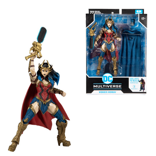 DC Collector Build-A Wv4 Direct Market Wonder Woman 7in Scale Action Figure