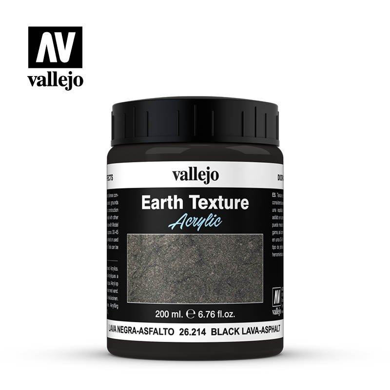 Vallejo Diorama FX:  Black Lava-Asphalt