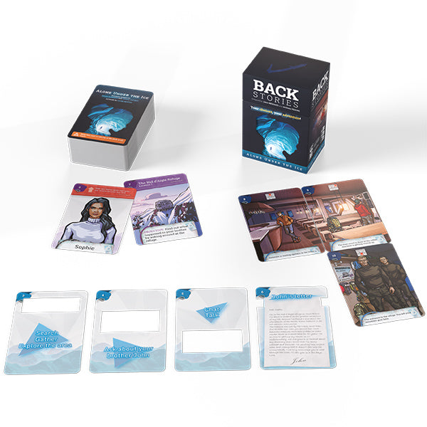 Backstories: Alone Under the Ice - Board Game