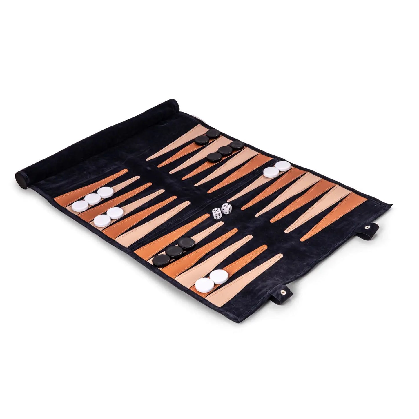Travel Backgammon Set by Bey Berk International - G560B
