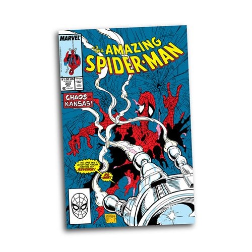 MarvelMcFarlane Toys Spider-Man The Amazing Spider-Man #301 1:6th Scale Posed Figure with Scene and Comic
