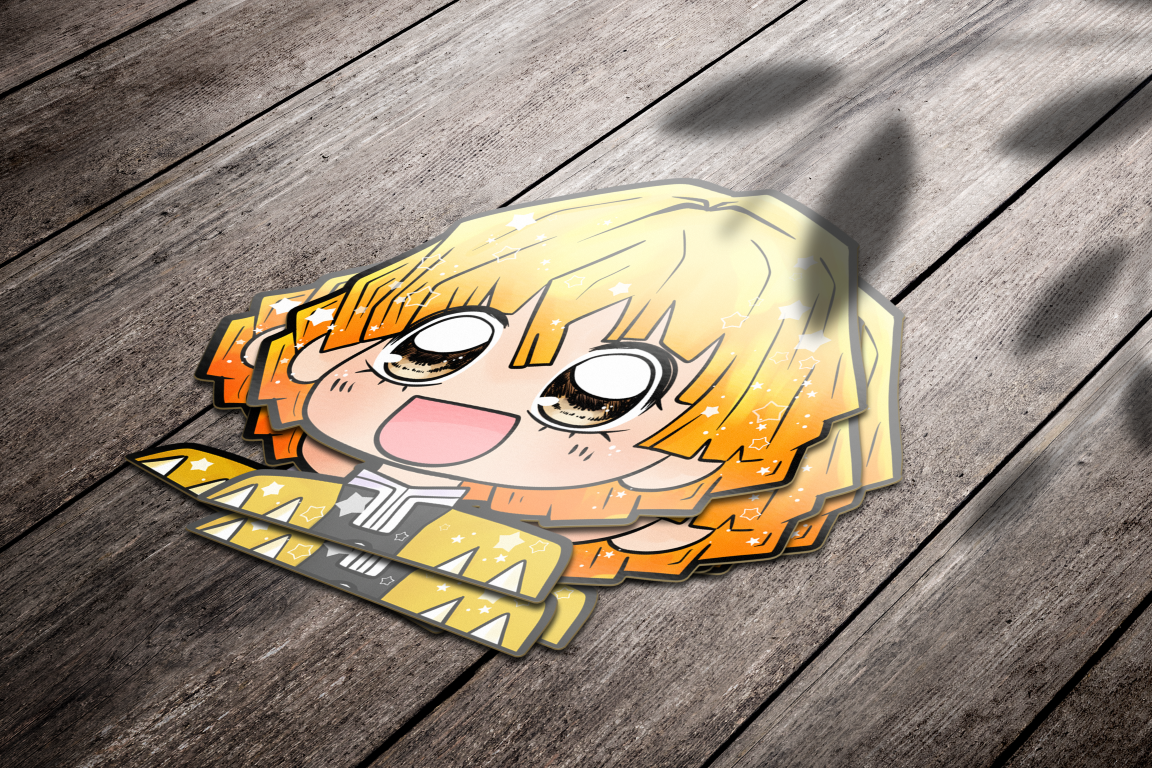 Demon Slayer: Zenitsu Anime Peeker