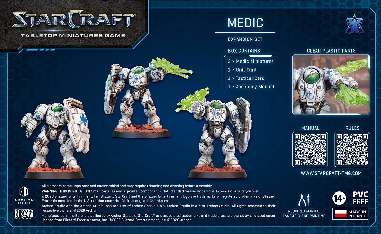 StarCraft The Miniatures Game: Terran: Medic Expansion Set