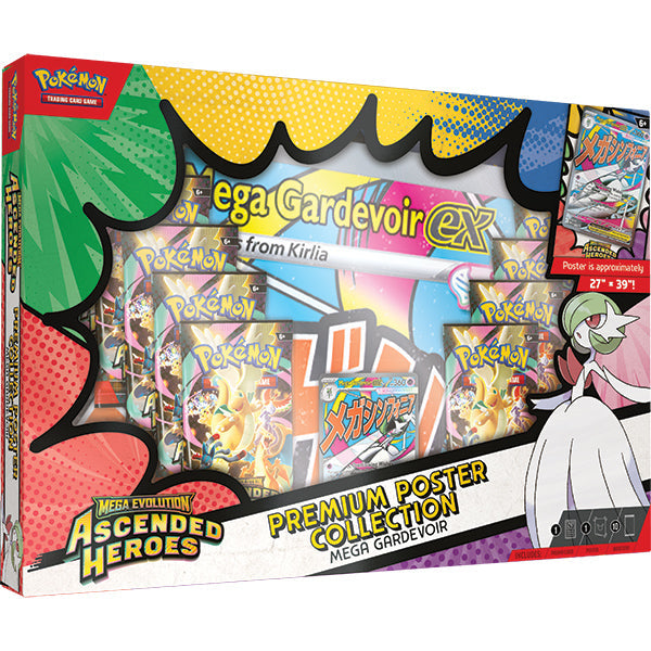 Pokemon: Mega Evolution - Ascended Heroes Premium Poster Set - Gardevoir