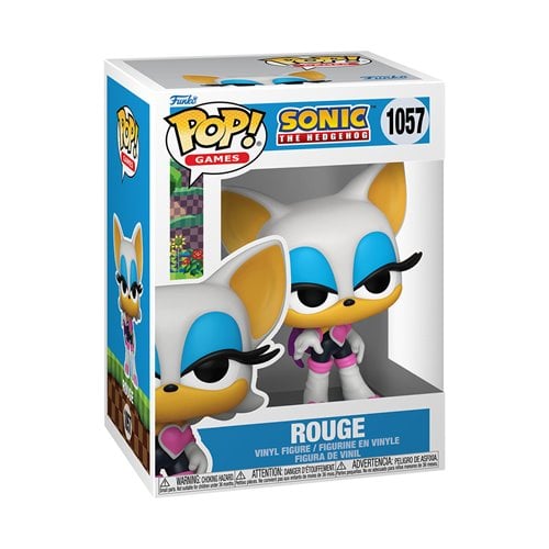 Funko Pop! Games 1057 - Sonic the Hedgehog - Rouge Vinyl Figure